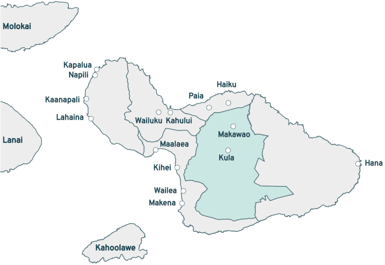 Where to stay in Maui Maui towns and areas compared (+ map)